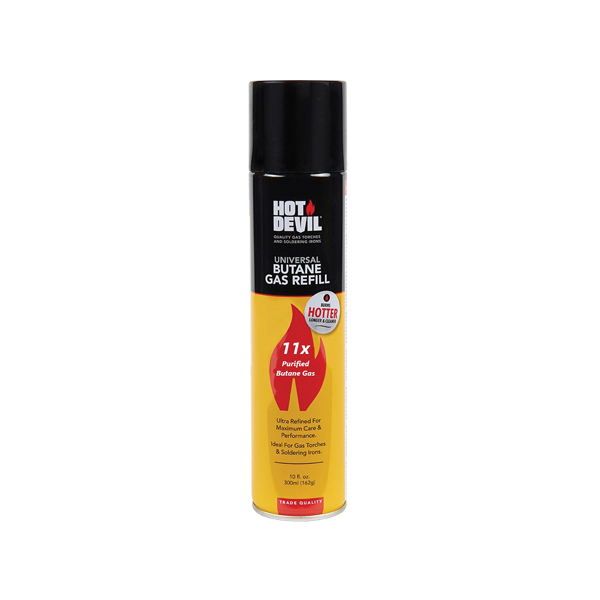 thumbnail interactive-video image 1 of NEON 11X Butane Gas Refill – 300ml With 5 Universal Adapters – Blue Can 1 of 2