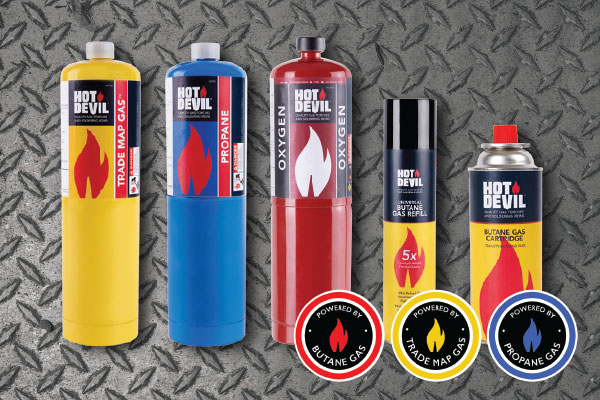 Trade Map Gas, Propane, Oxygen, Butrane Cylinders